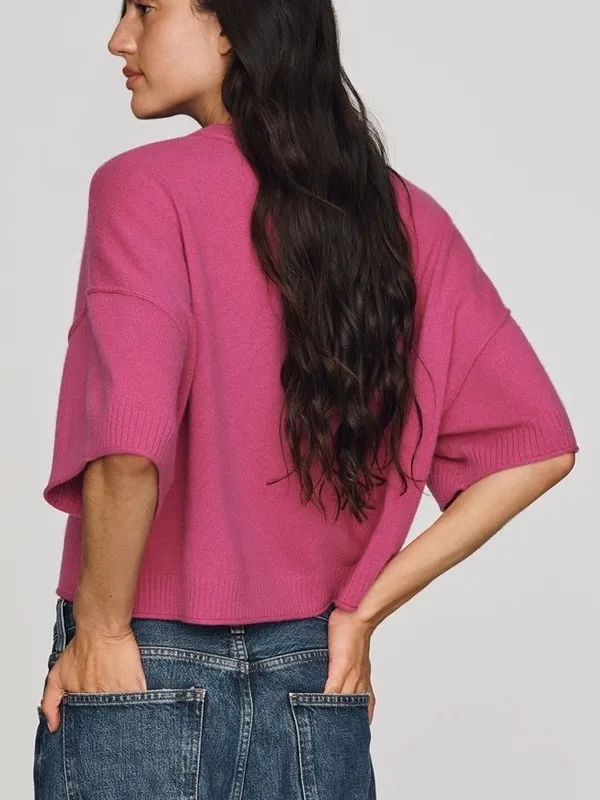 By Anthropologie Goldie 100% Cashmere Sweater - Image 3