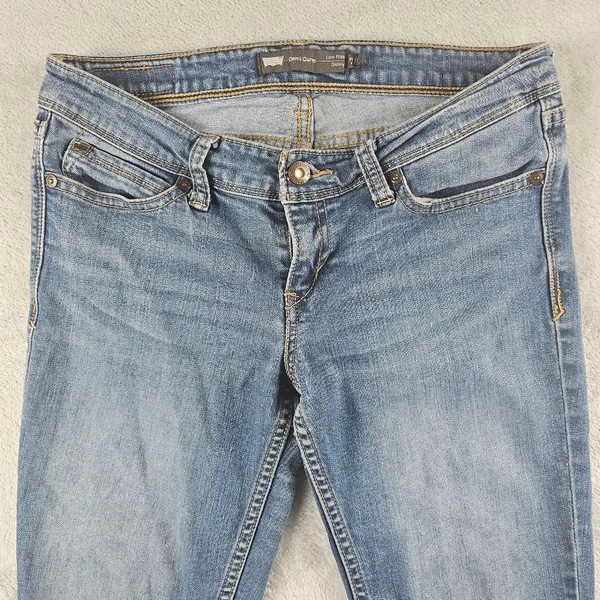 Levis Demi Curve Low Rise Skinny Jeans Blue Women's Size 28x32 - Image 2