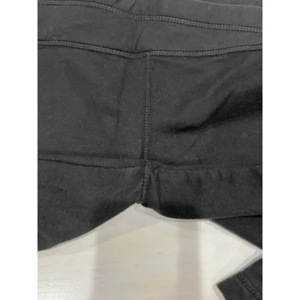 Purity Black Bike Shorts High Waist Athletic Casual Cotton Blend‎ M/M - Image 7