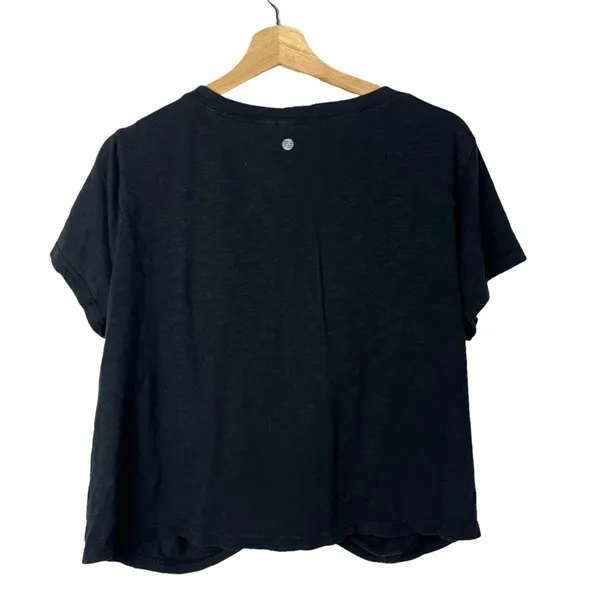 Zella Black Peaceful Twist Crew Neck T-Shirt XL‎ - Image 2