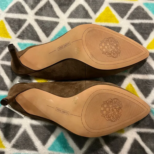 Brown Leather Pointed heeled Mules - Image 5