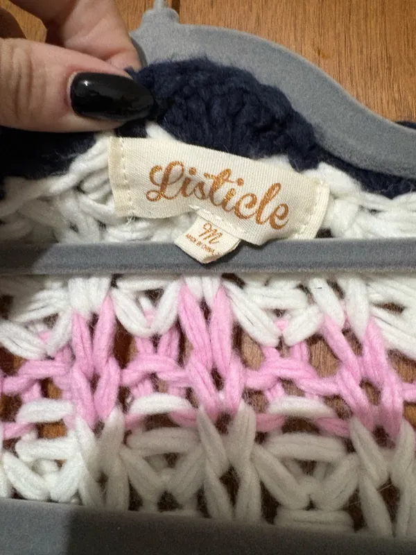 Listicle knit Cardigan  - Image 3