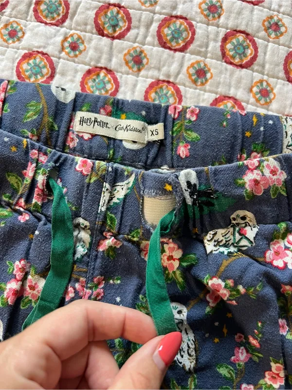 Cath Kidston x Harry Potter Pajama Pants Whimsical Size XS - Image 4