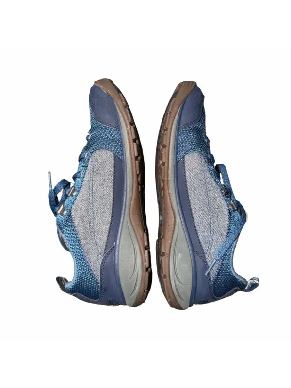 Chaco Kanarra Womens 9.5 Blue Gray Athletic Hiking Outdoor Walking Trail Shoes - Image 4