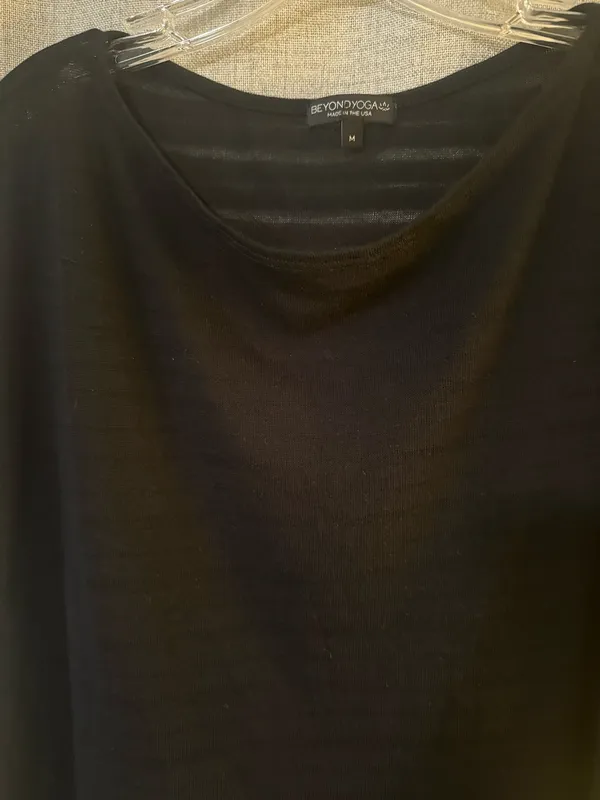 Beyond Yoga | Black Short Sleeve Top | M - Image 2