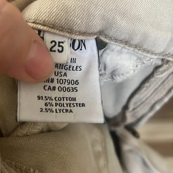 Hudson beige skinny midrise nico jeans - Image 7