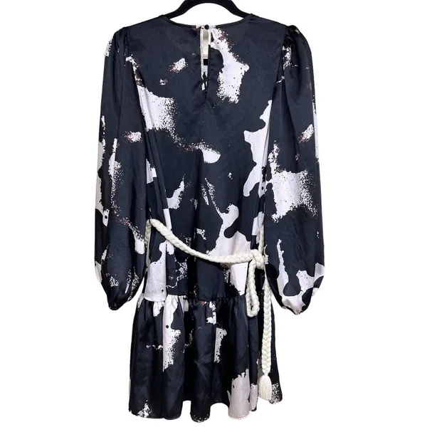 Alexis X Target‎ Ruffle Mini Dress W/Rope Belt Women’S Size Medium - Image 2