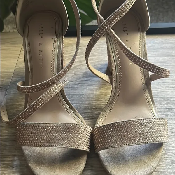 Kelly & Katie Tan Strappy Women's Heels - Image 3