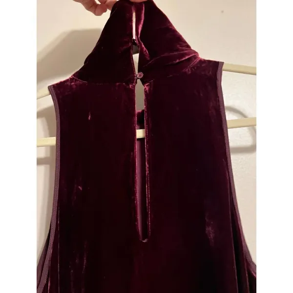 Aritzia Wilfred with Silk Burgundy Poncet Dress NWT Sz. XS - Image 7