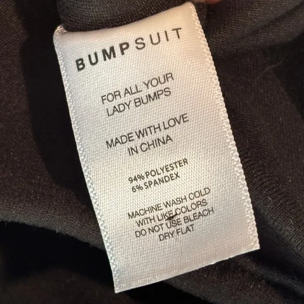 Bumpsuit Kate Maternity Unitard in Black - size Small - Image 7