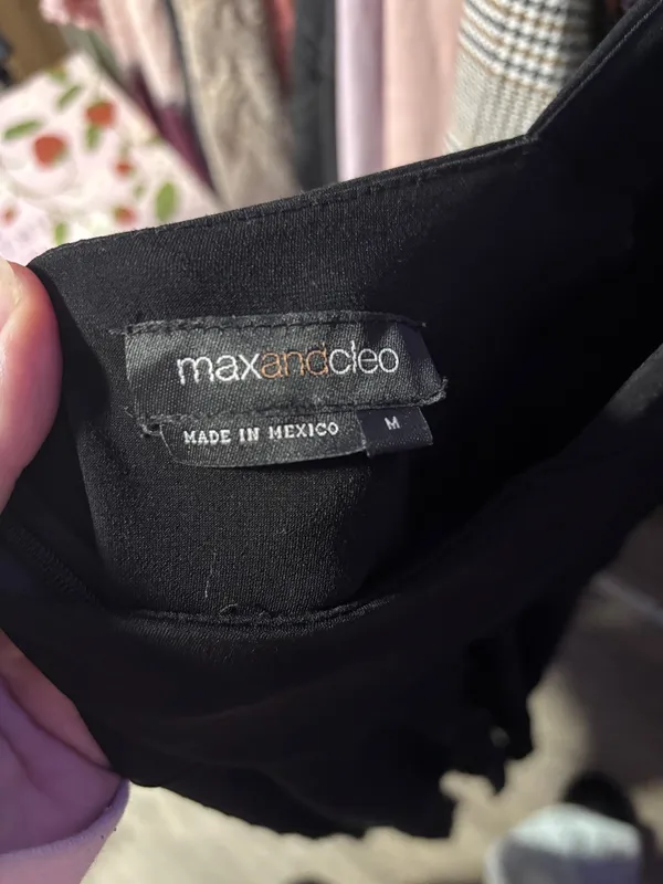 Max and Cleo Marilyn halter little black dress - Image 4