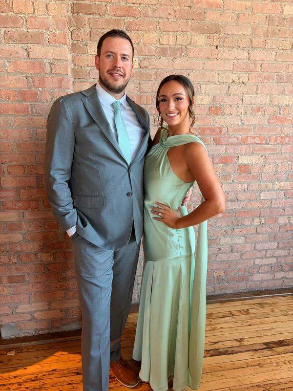 Pistachio Birdy Grey Bridesmaid Dress - Image 5