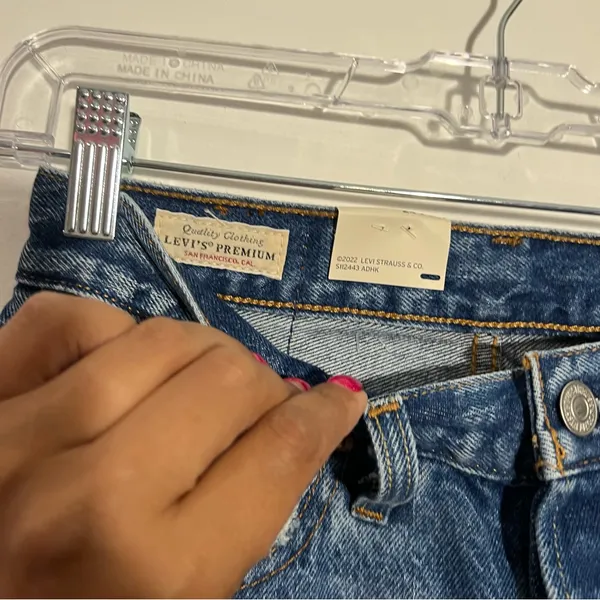 Levi's Women's 501‎ Original Premium Cropped Jeans Athens Ranks 24 x 26 Normcore - Image 9