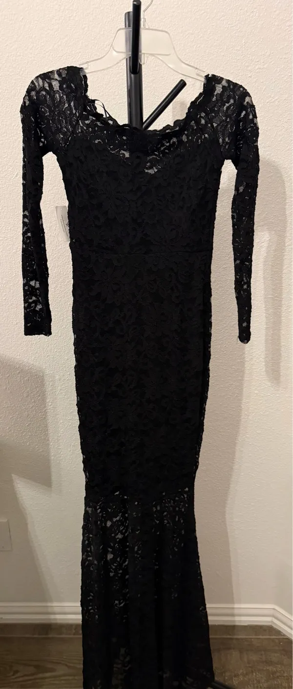 Windsor Dress Formal Black Long / long sleeve  - Image 3