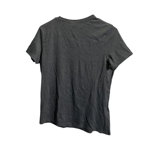 Fanatics Womens Medium United We Stand Olympic V-Neck T-Shirt‎ Gray - Image 4