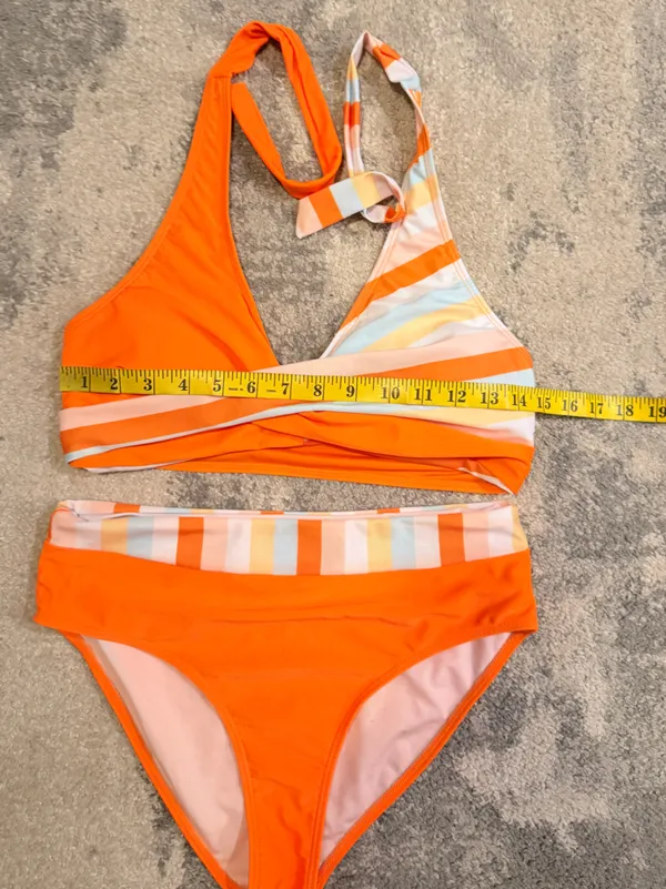 Image Orange Striped Two - Image 4