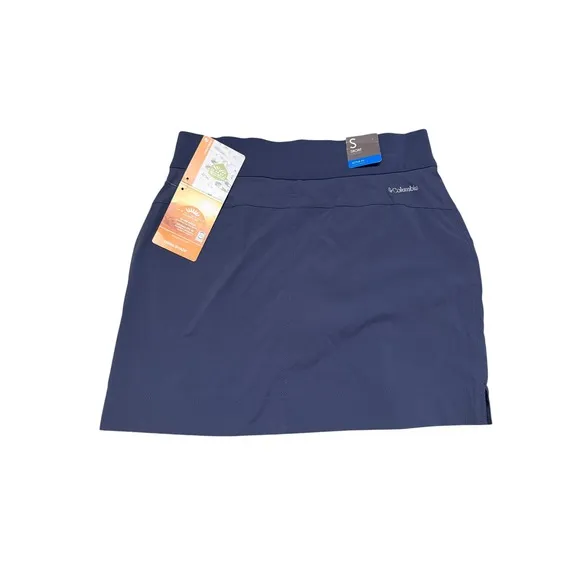 Columbia Canyon Climber Mini Skirt Skort Blue Sporty Tennis‎ Granola Girl Size S - Image 5