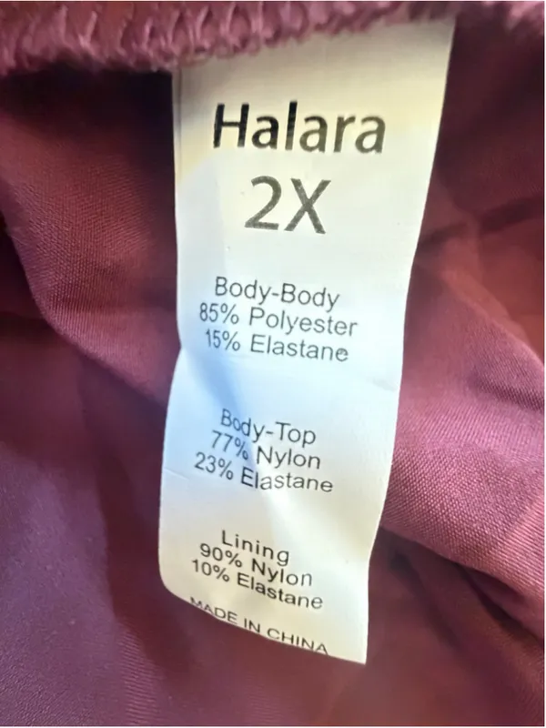 2X Halara Breezeful Asymmetric Crossover Hem 2-Piece Flowy Midi Quick Dry Dress - Image 7