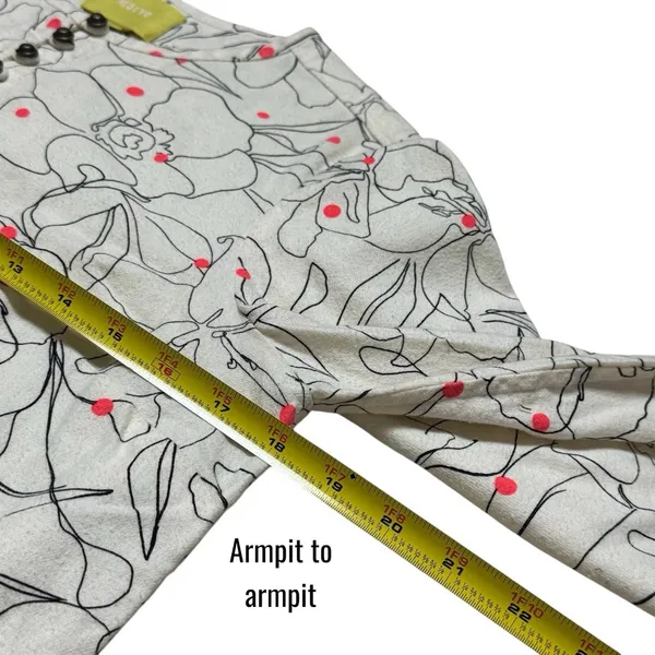 Anthropologie Maeve Bethesda Lily Flannel Button Blouse Cottagecore Whimsical‎ S - Image 9