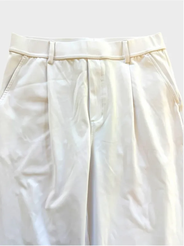 Size S (Petite) Halara Flex High Waisted Plicated Side Pocket Straight Leg Pants - Image 3