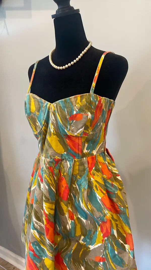 Vibrant colorful sundress tropical vibes - Image 3
