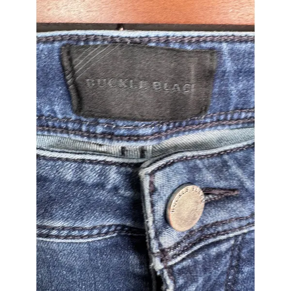 Buckle Black Curvy‎ Bootcut Jeans Medium Wash Stretch Denim 29x30 - Image 5