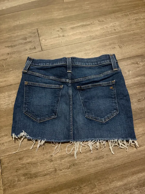 Madewell Jean Skirt Denim - Image 2