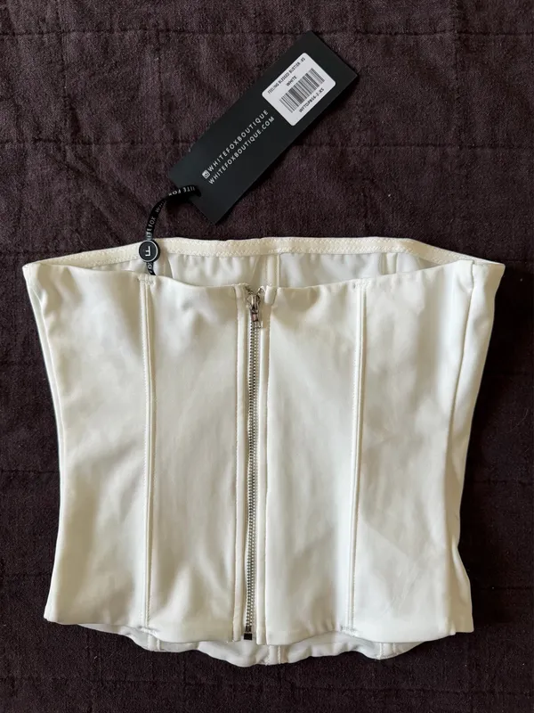 White Fox Corset - Image 2