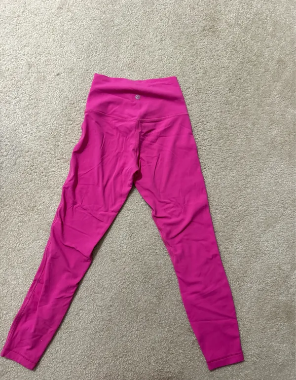 Pink Lululemon Align Leggings - Image 2