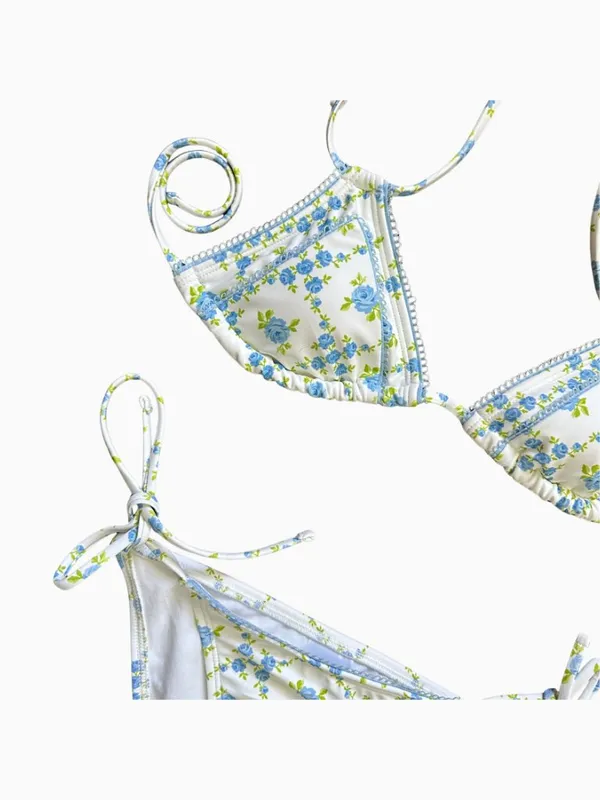 Wild Fable Floral Bikini Set Size XXS/XS - Image 10