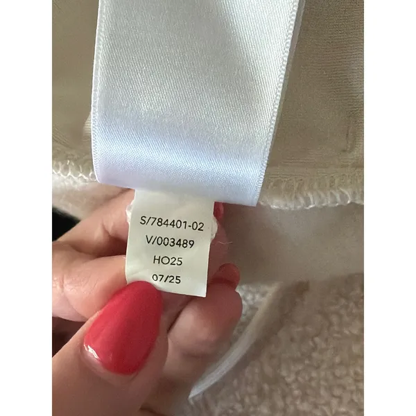 Athleta Cream In the Clouds Full Zip Bouclé Jacket Relaxed Fit Large NWOT - Image 10