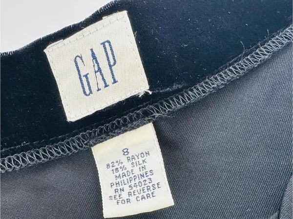 GAP Black Skater Wrap Skirt - Image 6