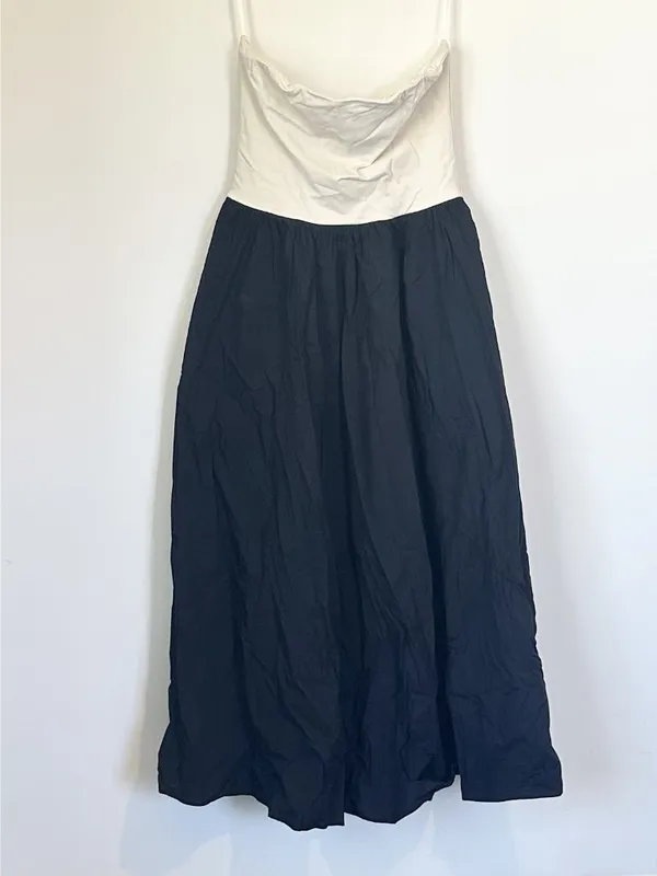 NWT J.Crew Colorblock Midi Mixy Dress - Size: Medium - Image 2