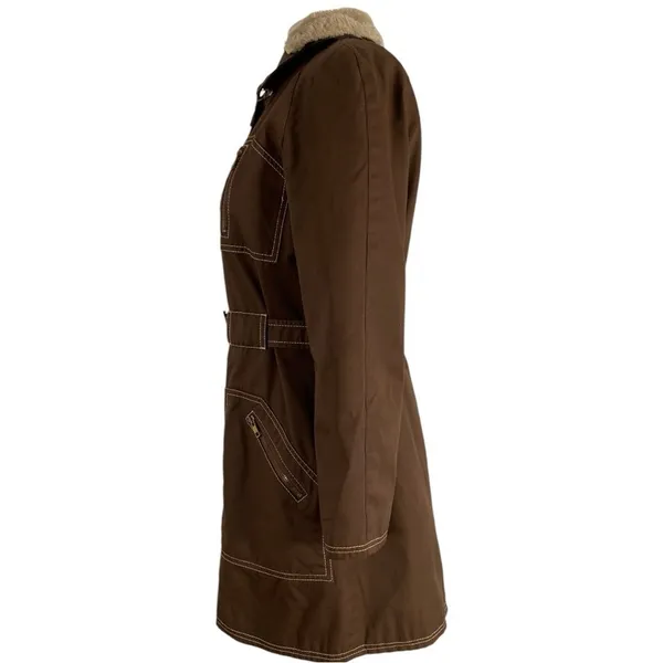Vintage White Stag 70s Winter Coat Size Small - Image 4