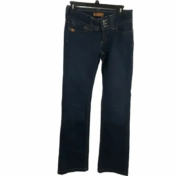 Vintage Lee Jean One True Fit Wide Bottom Jeans - Image 4