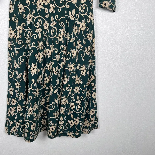 Effies Heart Women's 3/4 Sleeve Floral Dress Sz S - Image 4
