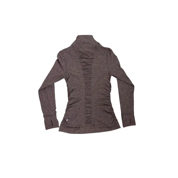Lululemon Cypress Kiss 1/2 Zip Purple Athletic Pullover Layer Jacket Shirt 6 - Image 3