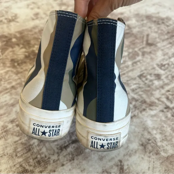 Converse Chuck Taylor All Star Lift Platform Hi Twisted Classics Obsidian Sz 8.5 - Image 6