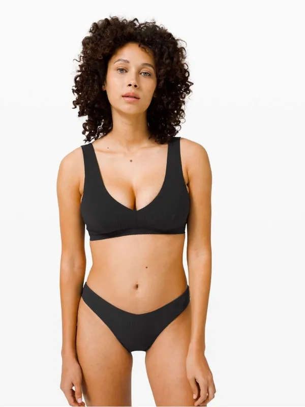 Lululemon Calm Tides Black Bikini Top - Image 2