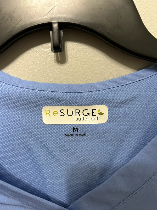 ReSurge Scrub Set Blue Size M - Image 4