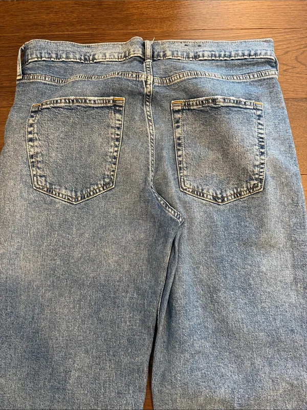 GAP '90s Loose Distressed High-Rise Blue Jeans Denim Size 30 - C55-027 - Image 8