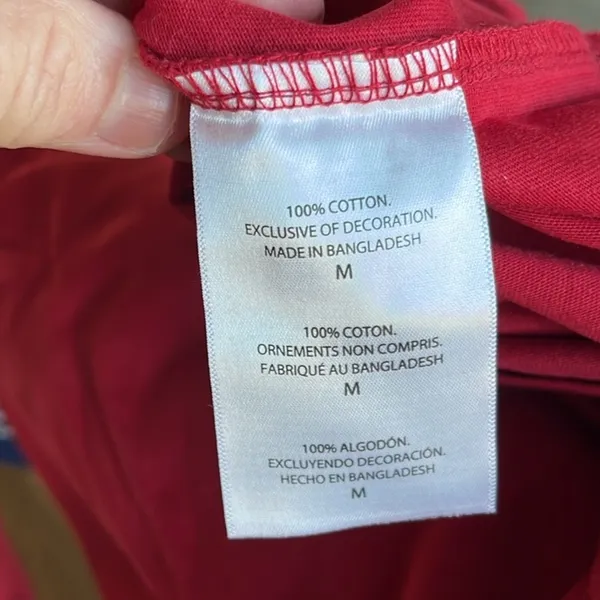 Champion University of Alabama Crimson Red Shirt Long Sleeve Lightweight Women M - Image 9