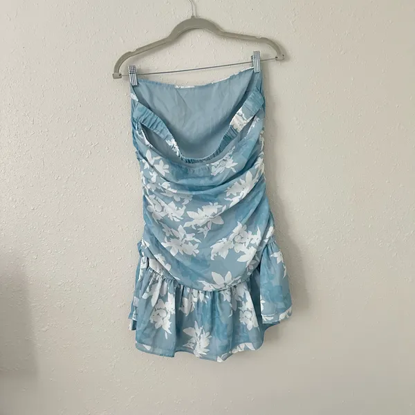 Peppermayo mini Corrine dress blue floral - Image 11