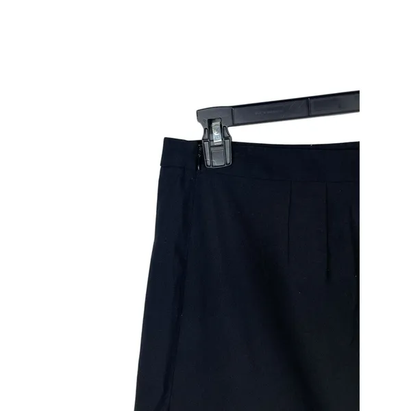 Express 90s Y2K Black Office Career Pleated Hem Line Skirt 12 - Image 3