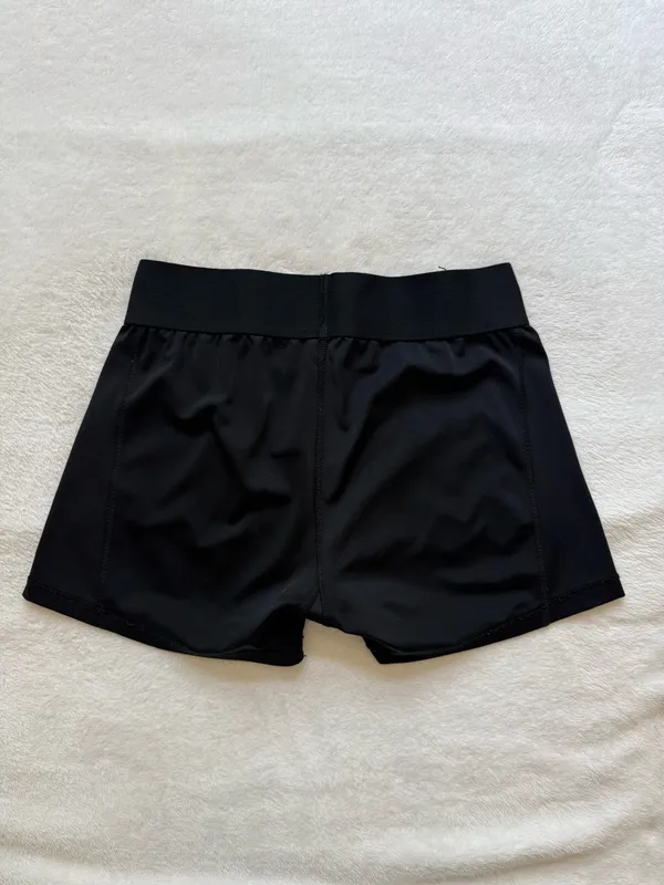 Black Adidas Spandex Shorts - Image 2