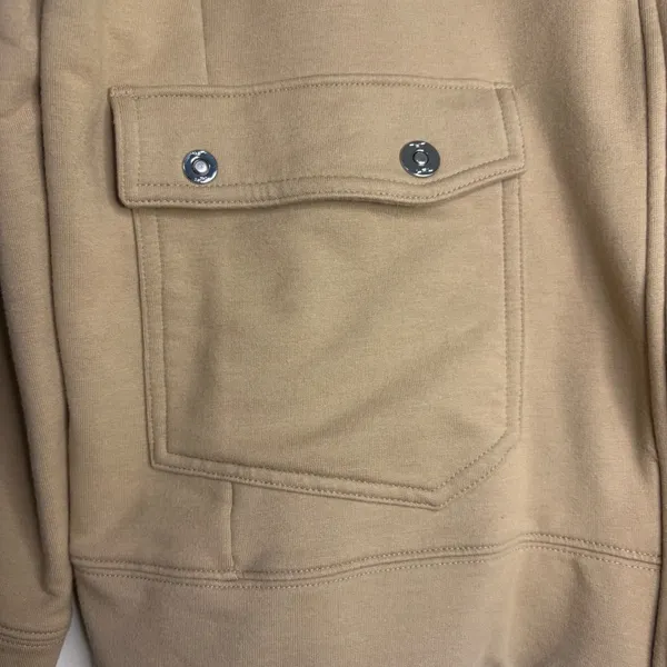 Lauren Active Ralph‎ Lauren Women's Jacket Full Zip Mock Neck Tan M - Image 2
