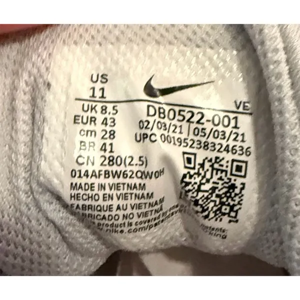 Nike Renew Serenity Run Women's Road Running Shoes Pure Platinum Gray size 11 - Image 7