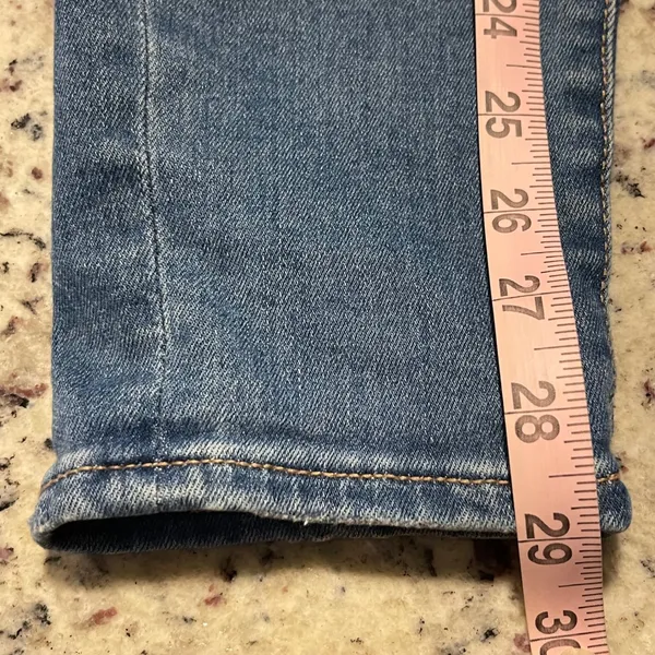 American Eagle Outfitters Womens Jeans Medium Wash High Waisted Skinny Stretch 8 - Image 9