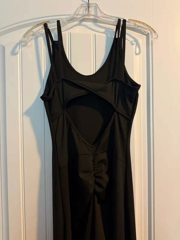 Sexy Athletic Jumpsuit Black Size M - Image 4