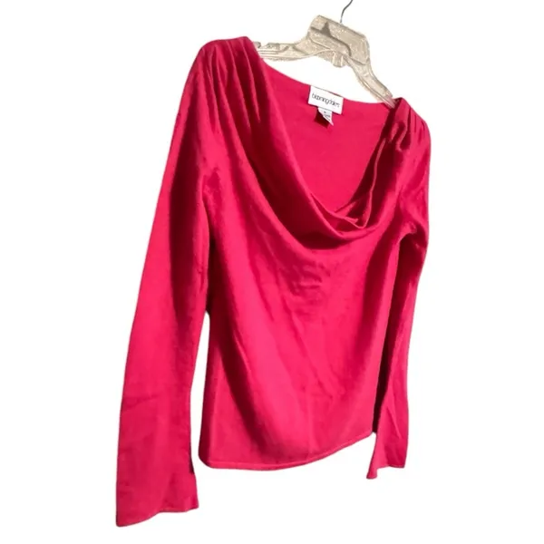 Vintage‎ Bloomingdales Pink Cashmere Sweater - Image 3